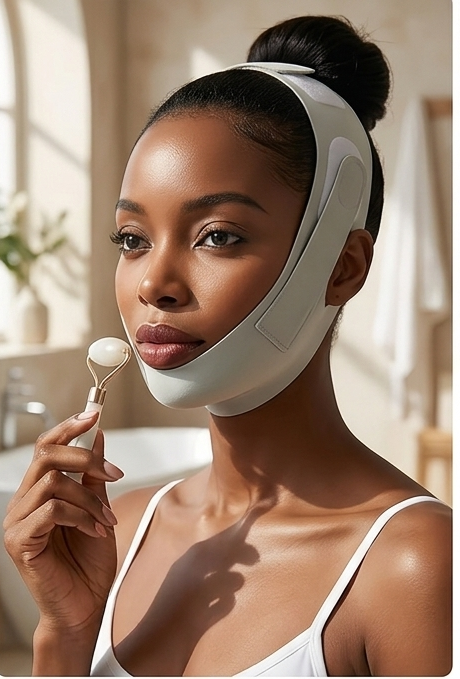 V-Lift Face Slimming Band™ – Bandeau Liftant Visage & Mâchoire