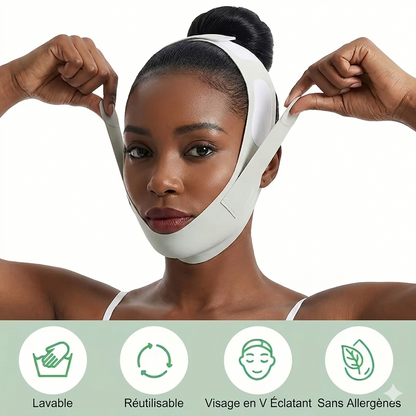 V-Lift Face Slimming Band™ – Bandeau Liftant Visage & Mâchoire